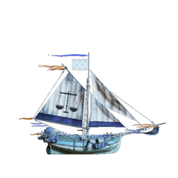 French Merchant Sloop icon